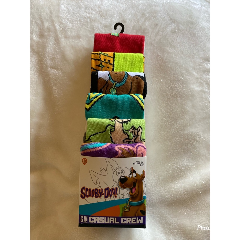 Scooby Doo casual crew socks💙